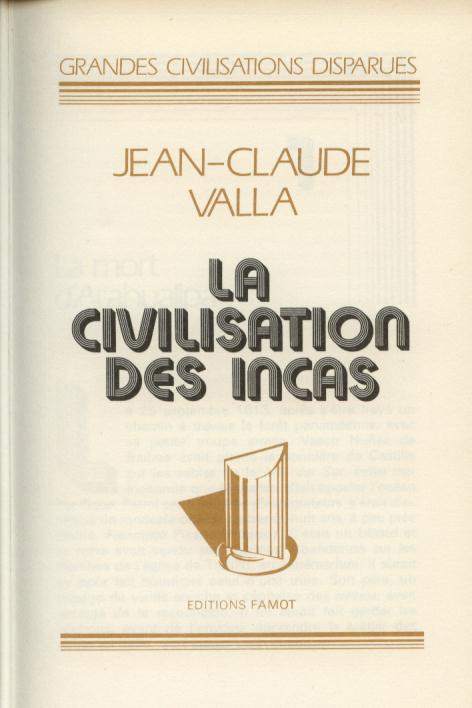 civilisation des incas